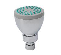 RichVibe Cabezal de ducha ajustable de alta presión con rotación de 360 grados, ajustes de pulverización ajustables para baño, ABS cromado