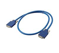 RichVibe Cable Dte-Dce trasero para Wic-2T, 0,9 m (3 pies), 26 pines Dte a Dce, para Cab-Ss-2626X, red industrial azul y uso de apilamiento de enrutador