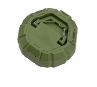 RichVibe Camping Light Magnetic Hook ABS Fuerte adsorción Tienda Equipo Hebilla colgante (verde)