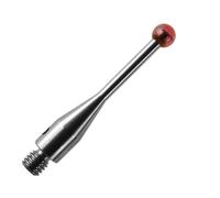 RichVibe CMM - Rosca de punta de lápiz capacitivo para sonda táctil, diámetro de bola de 3 mm, longitud de 21 mm, para vástago de acero inoxidable, para A-5000-3553