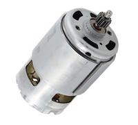 RichVibe Conjunto de motor de metal para taladro inalámbrico Makita 6391D 6390D 8390D BDF453 BHP453, pieza de repuesto 629937-8 compatible con la serie 8391D DHP453, acabado plateado
