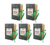 RichVibe Creative Christmas For Candy Boxes - Elegante embalaje de regalo navideño (5 piezas)
