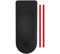 RichVibe Cubierta de pantalla de silicona para Xiaomi Electric Scooter 4 Lite de 2ª generación, resistente a los arañazos, funda protectora de pantalla con agarre mejorado, negro (negro)