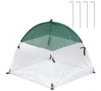 RichVibe Cubierta de protección portátil para plantas de invierno, invernadero, refugio de invernadero, tienda de cultivo transparente con estacas 60x60x60cm Protector de plantas al aire libre (D)