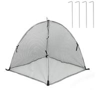RichVibe Cubierta de protección portátil para plantas de invierno, invernadero, refugio de invernadero, tienda de cultivo transparente con estacas 60 x 60 x 60 cm, protector de plantas al aire libre