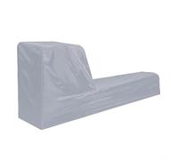 RichVibe Cubierta impermeable para máquina de remo a prueba de polvo, tela Oxford 210D, doble capa, protección al aire libre con blindaje impermeable para jardín o patio, equipo de fitness, gris, 241