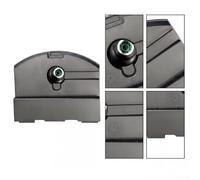 RichVibe Cubo de polvo de repuesto para Roomba 205 para la serie combinada, caja de almacenamiento de residuos de gran capacidad con filtros incluidos, construcción de aleación y ABS (negro)