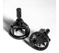 RichVibe Distribución de espresso con aguja ajustable de 51 mm y portafiltros de 58 mm, para acero inoxidable + ABS, diseño desmontable, para WDT