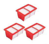RichVibe Filtro de aspiradora de repuesto para Bosch GDE12 GDE18V-12 GDE18V-16 GDE28D, pieza de repuesto de filtro HEPA lavable (paquete de 3)