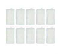 RichVibe Filtro de aspiradora MEDION compatible con MD 19500, 19510, 19511, 19900, 18500, 18501, 18600, repuesto de piezas de aspiradora robot, paquete de 10
