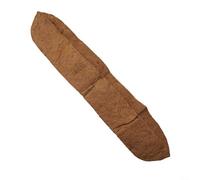 RichVibe Forro de fibra de coco natural para colgar en la canasta, forma de media luna, soporte de pared, retención de humedad, decoración de jardín (24/30/36/48 pulgadas) (48 pulgadas)