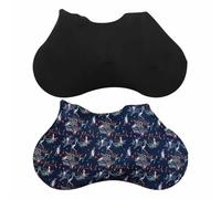 RichVibe Funda impermeable para bicicleta de montaña y carretera, 165 cm, poliéster + elastano, color negro, con elástico seguro