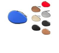 RichVibe Funda rígida de EVA con diseño a prueba de golpes, se adapta a 2 palas, 28 x 18 x 4 cm, para la mayoría de raquetas, color rojo