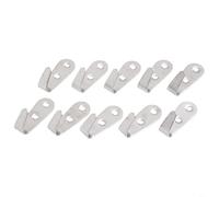 RichVibe Ganchos de pared de acero inoxidable para organizar sombreros, llaves y otros elementos esenciales (S-2 mm)