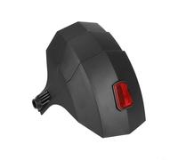 RichVibe Guardabarros trasero contra salpicaduras para scooter eléctrico Kukirin G3 G4, guardabarros con lente reflectante, protege contra el barro y el agua, para viajes al aire libre (negro)