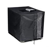 RichVibe IBC - Cubierta protectora para depósito de agua, tela Oxford, impermeable, con cordón y diseño de fácil acceso para contenedor de barriles de lluvia (600 L)