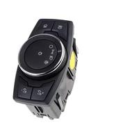 RichVibe Interruptor de control de luz antiniebla para faros delanteros de coche 2014-2019, negro, DG9T-13D061-FEW