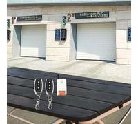 RichVibe Interruptor de control remoto inalámbrico, actuador lineal, controlador de motor CC 5V-30V 30A con cortinas de acción hacia adelante y reversa, puertas de garaje, gallineros, color blanco