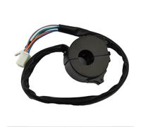 RichVibe Interruptor de manillar de motocicleta de 7/8 pulgadas para Aprilia para Kymco para Piaio, señal de giro lateral izquierda y control de haz bajo/bajo, 12 V CC, 8 pines