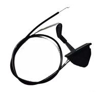 RichVibe Kit de cable de acelerador y estrangulador 121-0767, para mango serie E/S, color negro para control de motor de línea de amortiguador de repuesto