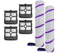 RichVibe Kit de filtro de cepillo lateral principal para aspiradora X-Clean 10 Wet/Dry Aspirador Accesorios Partes Plástico+Pelusa+Nylon+Papel de filtro (B)