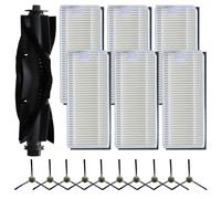RichVibe Kit de filtro de cepillo lateral principal para Lefant U180 M1 M2 Series LS1 N3 y para OKP K8 para aspiradoras robot K7 (B)