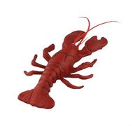 RichVibe Langosta artificial decorativa acento 36x13cm vibrante rojo simulación modelo para cocina comedor decoración de mariscos