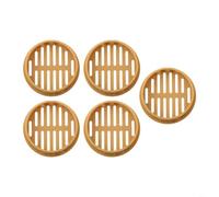 RichVibe Malla redonda de 50 mm, cubiertas de ventilación de aire, rejilla de ventilación de plástico ABS para baño, cocina, flujo de aire interior, paquete de 20 (amarillo)
