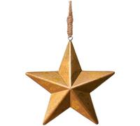 RichVibe Para ShengYuan - Adorno de árbol de Navidad de madera con forma de estrella