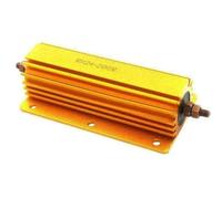 RichVibe Resistencia de potencia de metal de 8 ohmios, tubo de 200 W para carga de prueba de amperios con disipador de calor de aluminio, 8R 5%, opciones de 1/2/4/8 ohmios