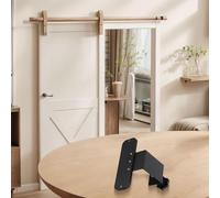 RichVibe Soporte para timbre de puerta, cámara de video antirrobo, montaje al aire libre, diseño ABS resistente, para timbre de video, color negro