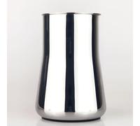 RichVibe Tamiz de café de acero inoxidable para filtrar molidos, 7,3 x 12 cm, para preparación manual para métodos, plateado/gris