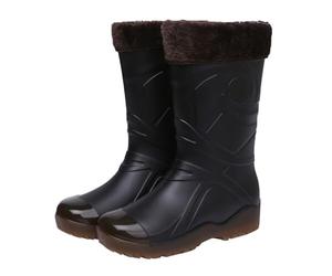 Richymfa Botas de goma para hombre altas a prueba de viento 2026 Zapatos Walking Antideslizantes Cómodos Botines de Trabajo Moda Botas Trekking Resistentes Botín Hombre Altos