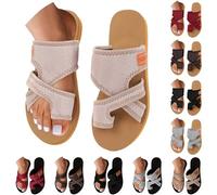 Richymfa Sandalias de mujer de verano a la moda, sandalias antideslizantes casuales elegantes Slippers Ortopedicas Mesh Chanclas de casa transpirables cómodas sandals con cuña para mar piscina