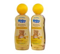 Ricitos de Oro, Champú para bebé Cleansing and Lightening Baby Shampoo with Chamomile, Paraben Free, Hipoalergénico 2 Pack of 13.5 FL Oz Each, 2 Bottles