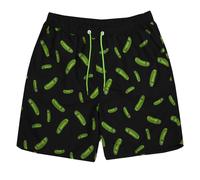 Rick And Morty Bermudas Rick Pepinillo Hombres (NS6219)