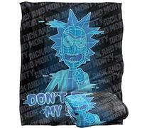 RICK AND MORTY Blanket, 152 x 127 cm Don't Touch My Stuff Silky Touch Super Soft Throw Blanket