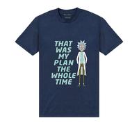 Rick And Morty Camiseta My Plan para Adultos Unisex (PN158)