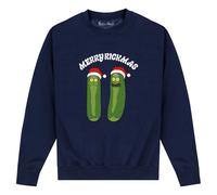Rick And Morty Jersey de Rick Pepinillo Navidad para Adultos Unisex (PN317)