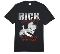 Rick and Morty Manga Comfort Colors Adult Heavyweight T-Shirt