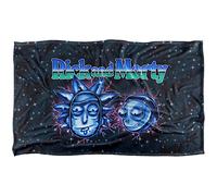 Rick and Morty Metal Heads Manta súper Suave con Tacto Sedoso - 91 x 147 cm