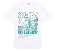 Rick and Morty Mono Comfort Colors Adult Heavyweight T-Shirt