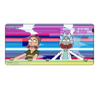 Rick and morty mousepad glitched, xl