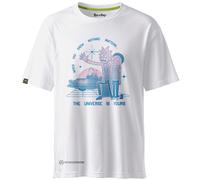 Rick and morty nothing matters t-shirt white, xl