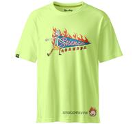 Rick and morty science grandpa t-shirt light green, l