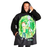 RICK AND MORTY Sudadera Manta Con Capucha, Manta Polar Hombre - Regalos Navidad - Batamanta