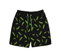 Rick and Morty Swim Shorts Hombre Adultos Pickle Rick Shorts De Baño