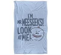 Rick and Morty The Mr. Meeseeks Manta súper Suave con Tacto Sedoso - 91 x 147 cm