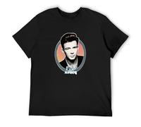 Rick Astley Idea For Guys For Home Or Gym Men's T-Shirt Unisex Black Cotton Hip Hop Print tee Shirts XXL