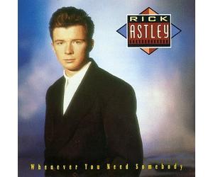 Rick Astley - Rick Astley sensationelles No. 1 Kult Album aus den 80er Jahren - damals in der Dirty Dancing Zeit (CD Album, 10 Titel) Never Gonna Give You Up / Together Forever / It Would Take a Strong, Strong Man / Don't Say Goodbye / Slipping Away / No More Looking For Love / When I Fall In Love u.a.